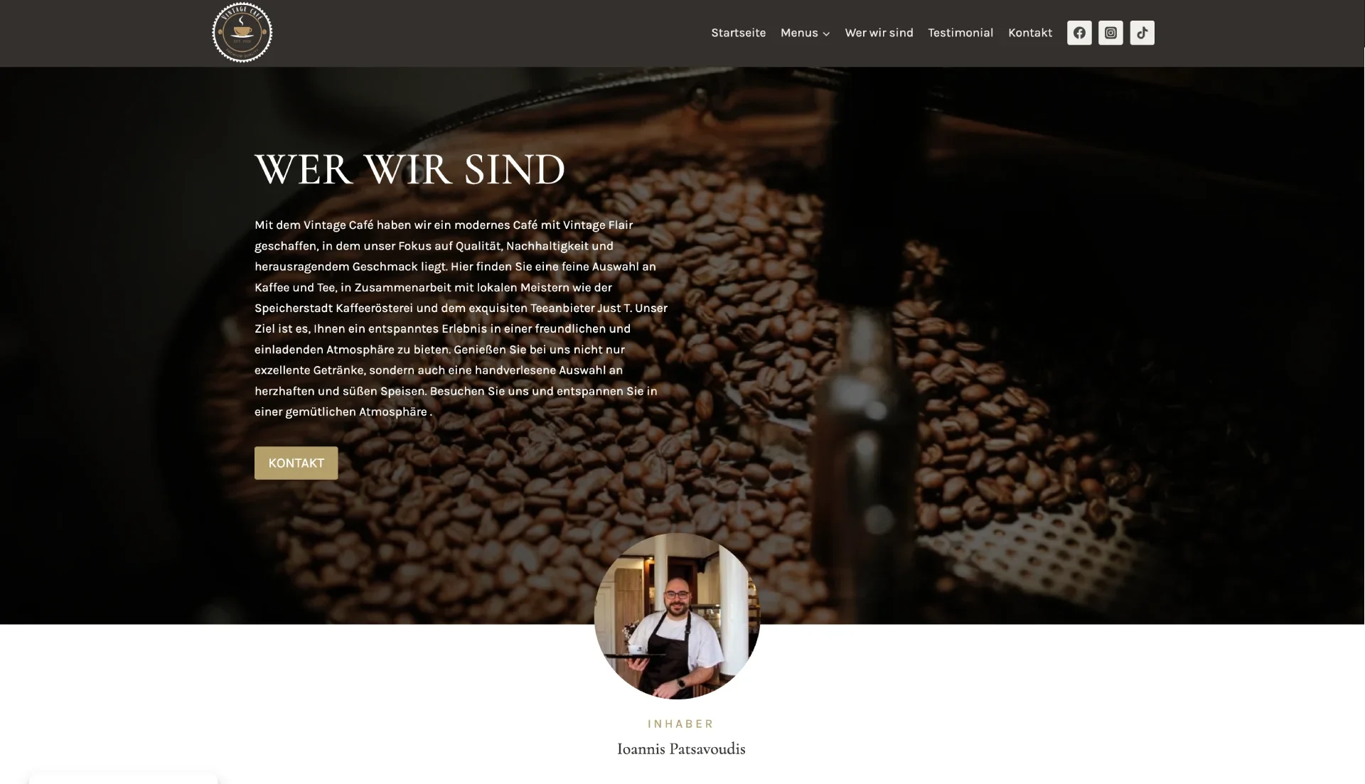 BrandaLAB vintage cafe Portfolio Projects3
